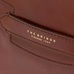 Borsa Donna a Mano THE BRIDGE linea Lucrezia in Pelle Marrone