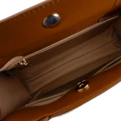 Borsa Donna a Mano Trapuntata LOVE MOSCHINO linea Embossed color Cuoio