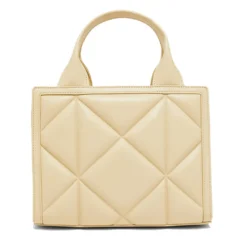 Borsa Donna a Mano Trapuntata LOVE MOSCHINO linea Embossed color Burro