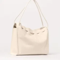Borsa Donna a Spalla COCCINELLE in Pelle Liscia Linea Isabella Colore Blanco