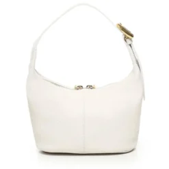 Borsa Donna a Spalla COCCINELLE in Pelle linea Fernanda Small Colore Blanco