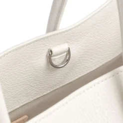 Borsa Donna a Spalla COCCINELLE in Pelle Linea Myrtha colore Blanco