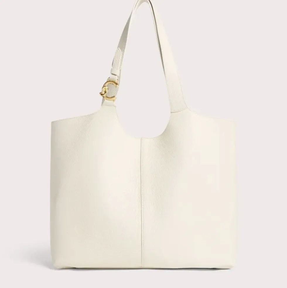 Borsa Donna a Spalla COCCINELLE Linea C-Easy Large Colore Pearl