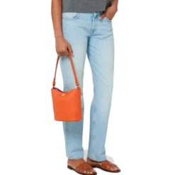 Borsa Donna a Spalla COCCINELLE Linea Nikla Mini Colore Pearl - Cognac