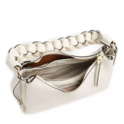 Borsa Donna a Spalla COCCINELLE in Pelle linea Boheme Small colore Pearl- Cognac