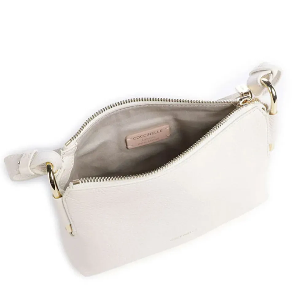 Borsa Donna a Spalla COCCINELLE Linea Rebekka Colore Pearl