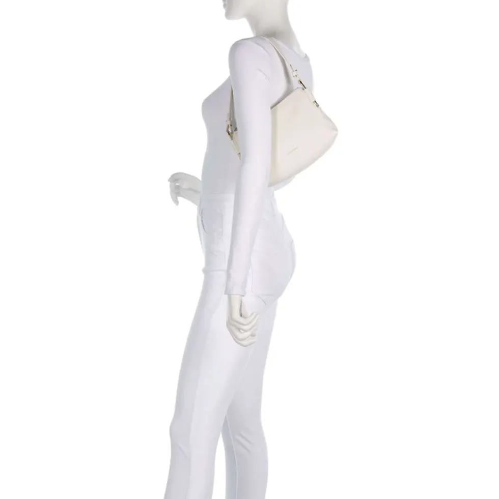 Borsa Donna a Spalla COCCINELLE Linea Rebekka Colore Pearl