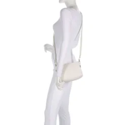 Borsa Donna a Spalla COCCINELLE Linea Rebekka Colore Pearl