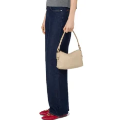 Borsa Donna a Spalla COCCINELLE Linea Rebekka Colore Sandshell