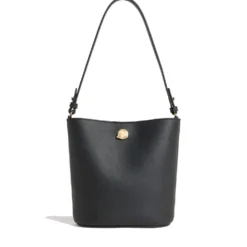 Borsa Donna a Spalla COCCINELLE Linea Nikla Mini Colore Nero - Cognac