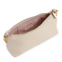 Borsa Donna a Spalla COCCINELLE in Pelle Sandshell Linea Aura