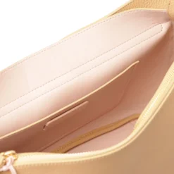 Borsa Donna a Spalla COCCINELLE linea Himma Medium in Pelle Fresh Beige