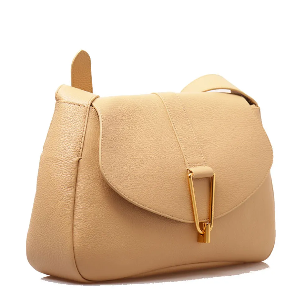 Borsa Donna a Spalla COCCINELLE linea Himma Medium in Pelle Fresh Beige