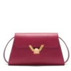 Borsa Donna a Spalla COCCINELLE in Pelle Sangria linea Dew Small