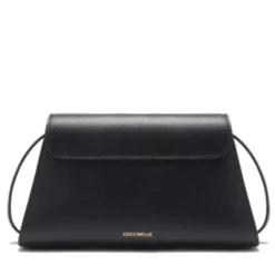 Borsa Donna a Spalla COCCINELLE in Pelle Nera linea Dew Small