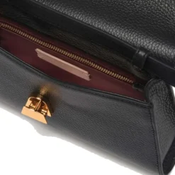 Borsa Donna a Spalla COCCINELLE in Pelle Nera linea Dew Small