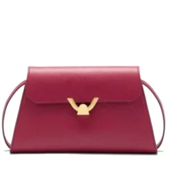 Borsa Donna a Spalla COCCINELLE in Pelle Sangria linea Dew Medium