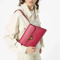 Borsa Donna a Spalla COCCINELLE in Pelle Nera linea Dew Medium