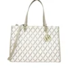 Borsa Donna a Spalla con Tracolla ARMANI EXCHANGE colore Off White - Sand
