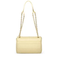 Borsa Donna a Spalla e a Tracolla LOVE MOSCHINO linea Bubby Love in Ecopelle color Burro