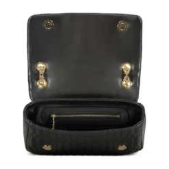 Borsa Donna a Spalla e a Tracolla LOVE MOSCHINO linea Bubby Love in Ecopelle Nera