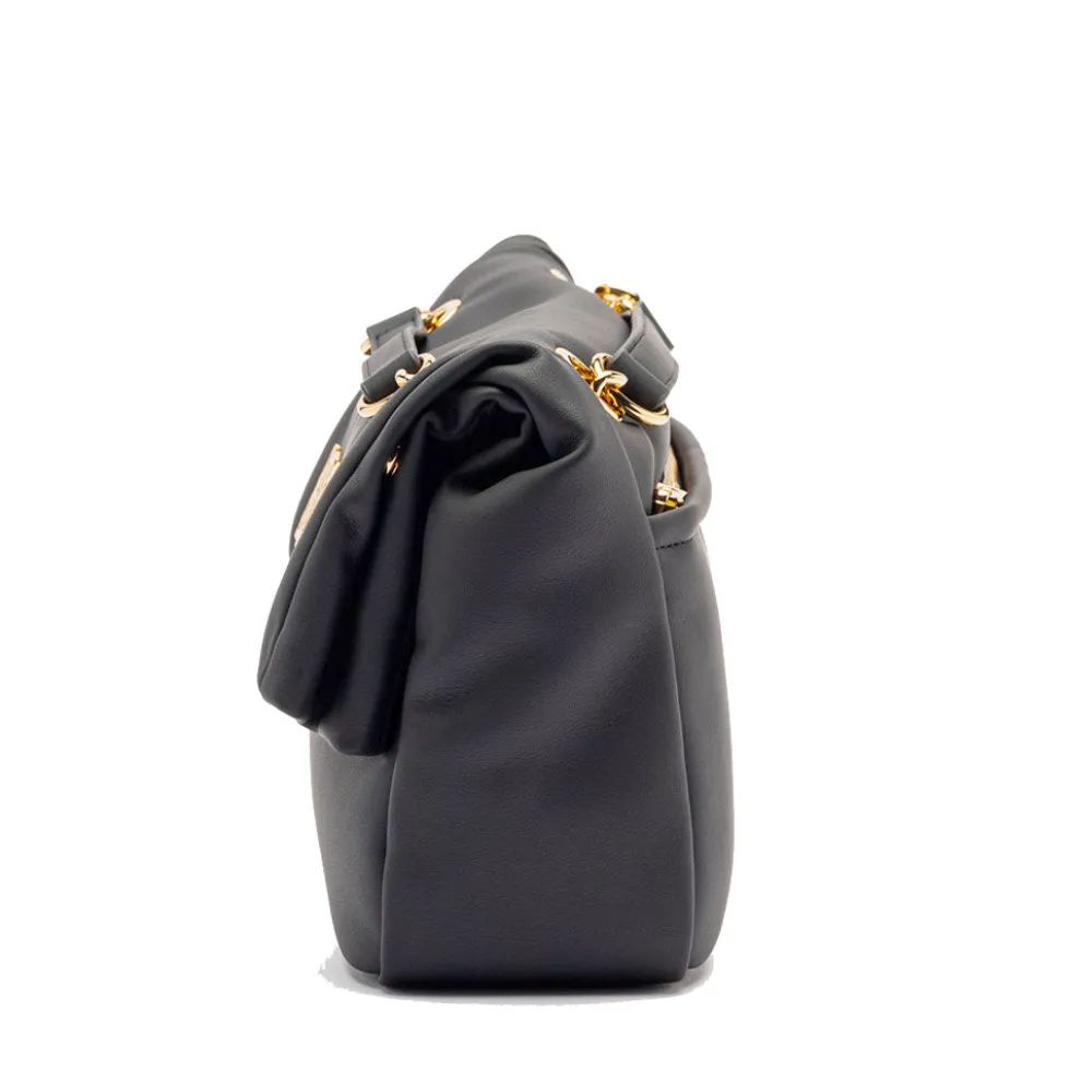 Borsa Donna a Spalla e a Tracolla LOVE MOSCHINO Nera con Maxi Logo