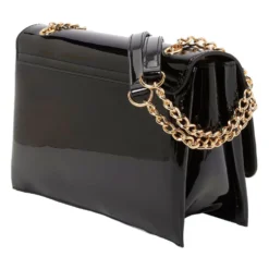 Borsa Donna a Spalla e Tracolla LOVE MOSCHINO in Vernice Nera