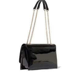 Borsa Donna a Spalla e Tracolla LOVE MOSCHINO in Vernice Nera