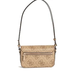 Borsa Donna a Spalla e Tracolla GUESS Linea Janie colore Latte Logo