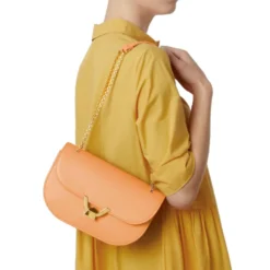 Borsa Donna a Spalla e Tracolla COCCINELLE in Pelle Sunrise linea Dew