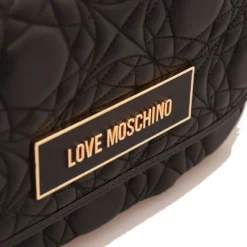 Borsa Donna a Spalla e Tracolla LOVE MOSCHINO in Nappa Trapuntata Nera