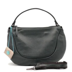Borsa Donna a Spalla GABS Marty Medium in Pelle Verde Abete