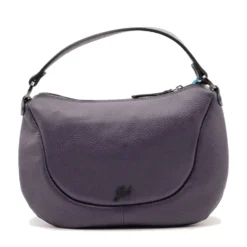 Borsa Donna a Spalla GABS Marty Medium in Pelle Purple Blue