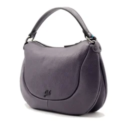 Borsa Donna a Spalla GABS Marty Medium in Pelle Purple Blue