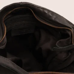 Borsa Donna a Spalla GIANNI CONTI in Pelle Nera