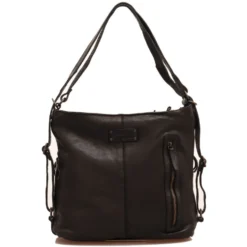 Borsa Donna a Spalla GIANNI CONTI in Pelle Nera