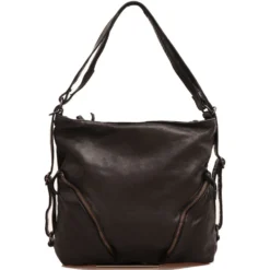 Borsa Donna a Spalla GIANNI CONTI in Pelle Nera