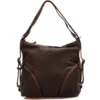 Borsa Donna a Spalla GIANNI CONTI in Pelle Marrone