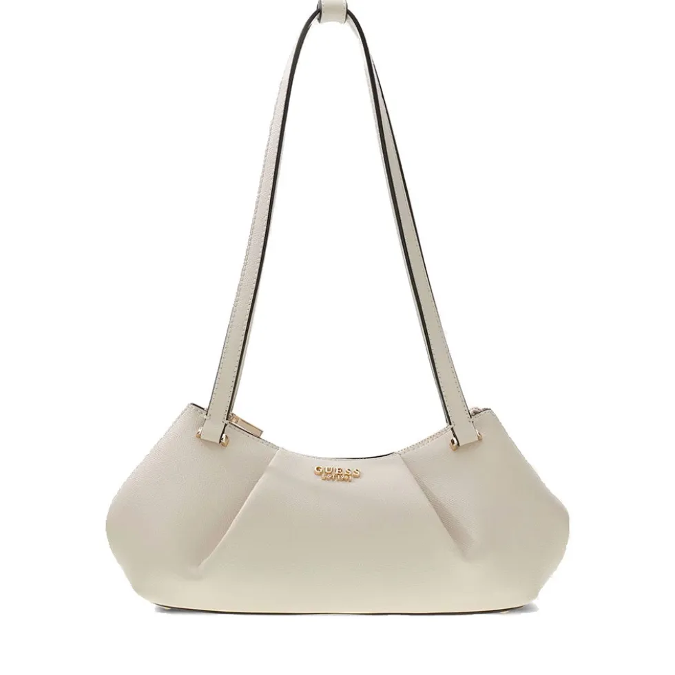 Borsa Donna a Spalla GUESS Linea Amorette colore Off White