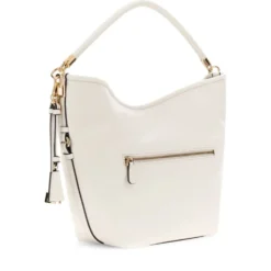 Borsa Donna a Spalla GUESS Linea Danya Colore Off White