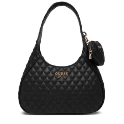 Borsa Donna a Spalla GUESS Linea Atabey Colore Nero