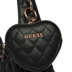Borsa Donna a Spalla GUESS Linea Atabey Colore Nero
