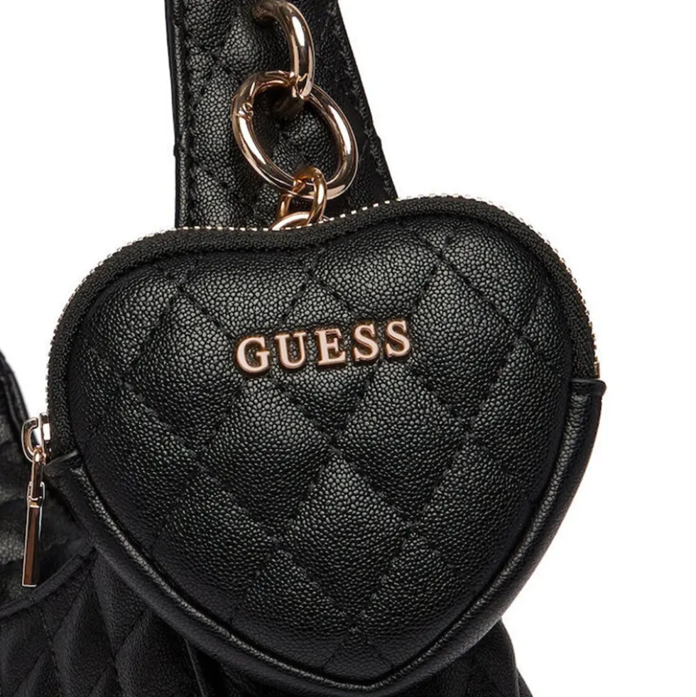 Borsa Donna a Spalla GUESS Linea Atabey Colore Nero