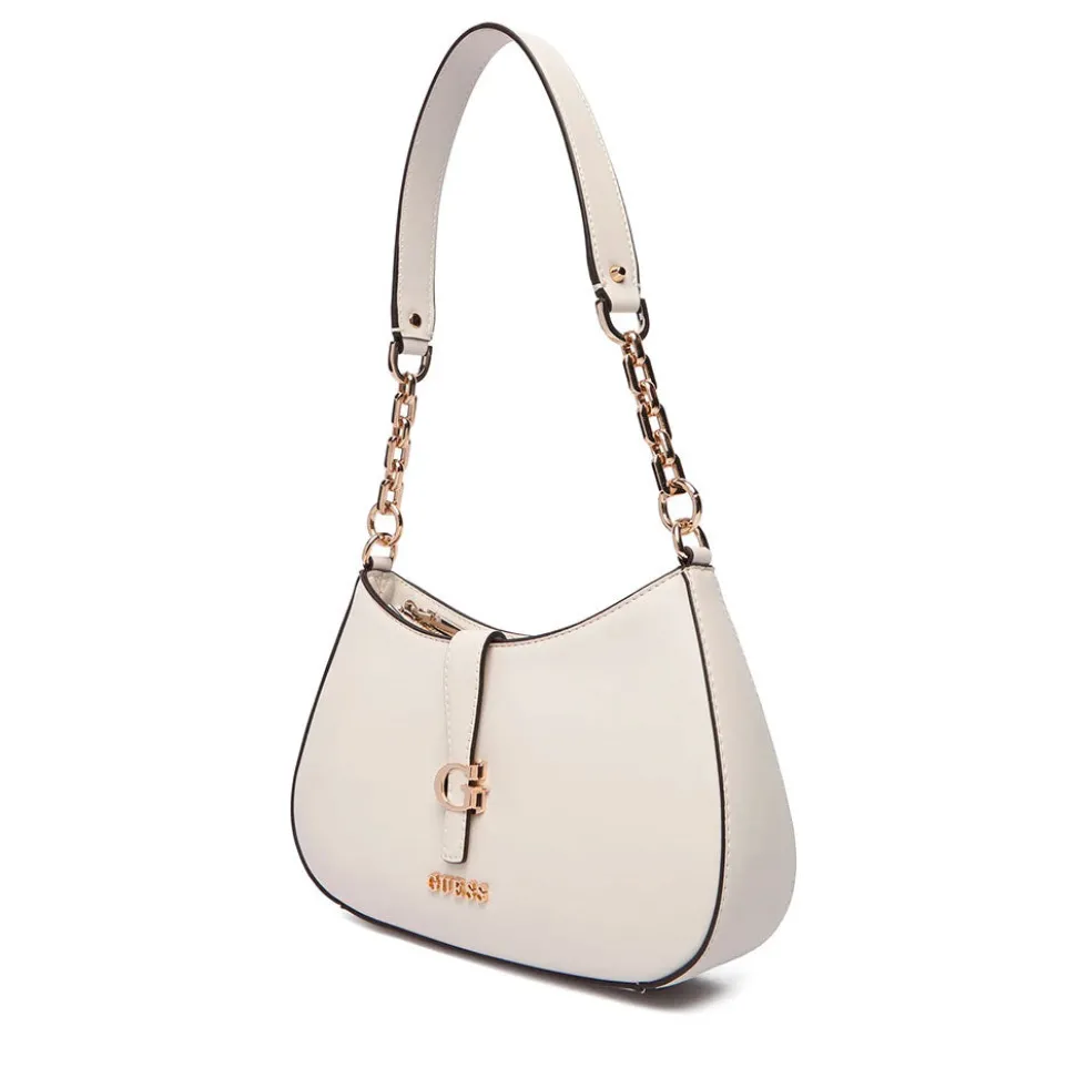 Borsa Donna a Spalla GUESS Linea Carrie Colore Stone