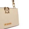 Borsa Donna a Spalla LOVE MOSCHINO linea Soft Sculpt Avorio