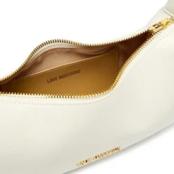 Borsa Donna a Spalla LOVE MOSCHINO in Ecopelle Soft Bianco