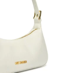 Borsa Donna a Spalla LOVE MOSCHINO in Ecopelle Soft Bianco