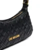 Borsa Donna a Spalla LOVE MOSCHINO in Ecopelle Trapuntata Nera