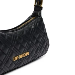 Borsa Donna a Spalla LOVE MOSCHINO in Ecopelle Trapuntata Nera