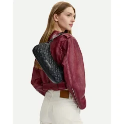 Borsa Donna a Spalla LOVE MOSCHINO in Ecopelle Trapuntata Nera